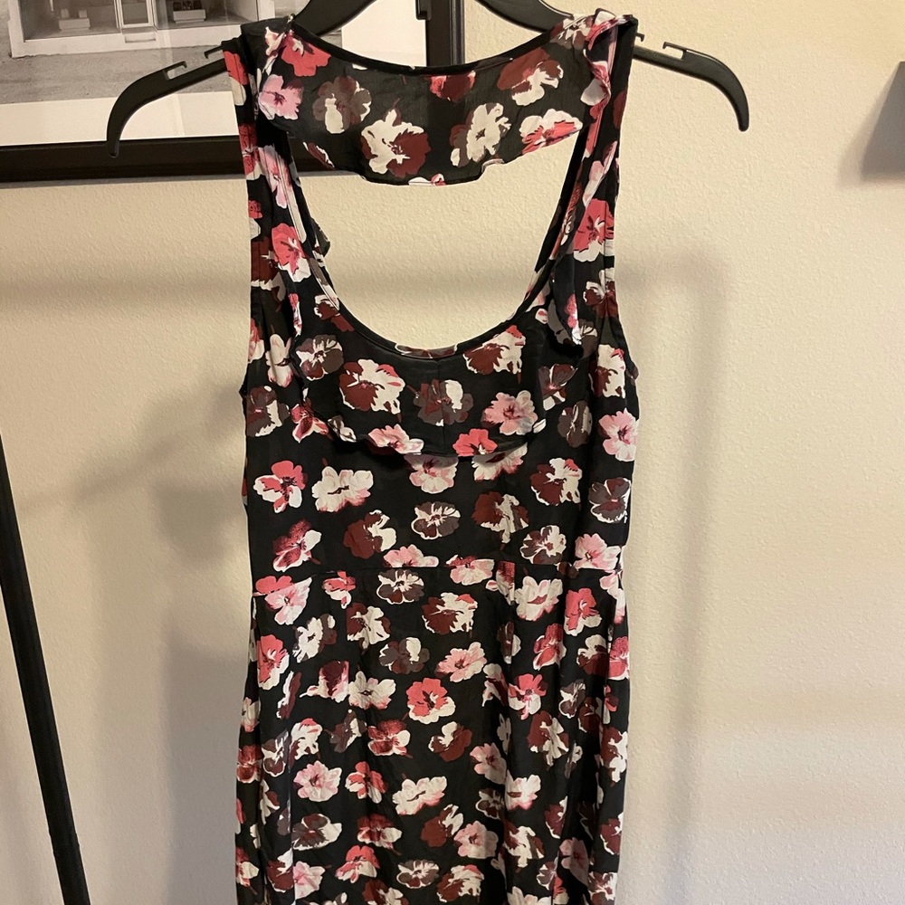 Kimchi Blue Floral Silk Dress